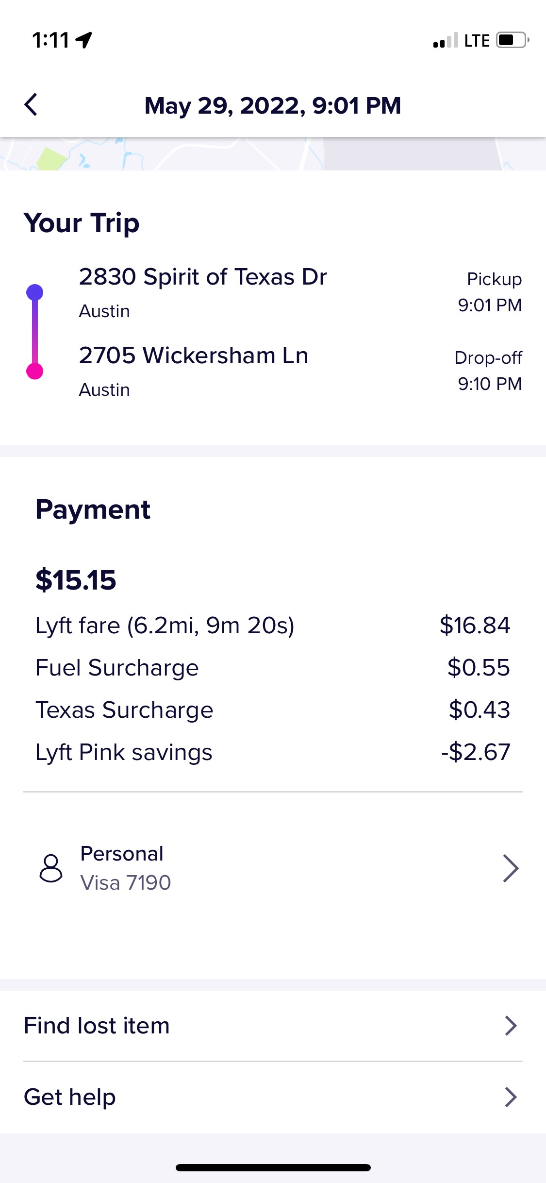 receipt 2 One World Surgery